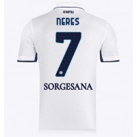 SSC Napoli David Neres #7 Bortedrakt 2024-25 Kortermet